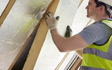 Puddle loft insulation